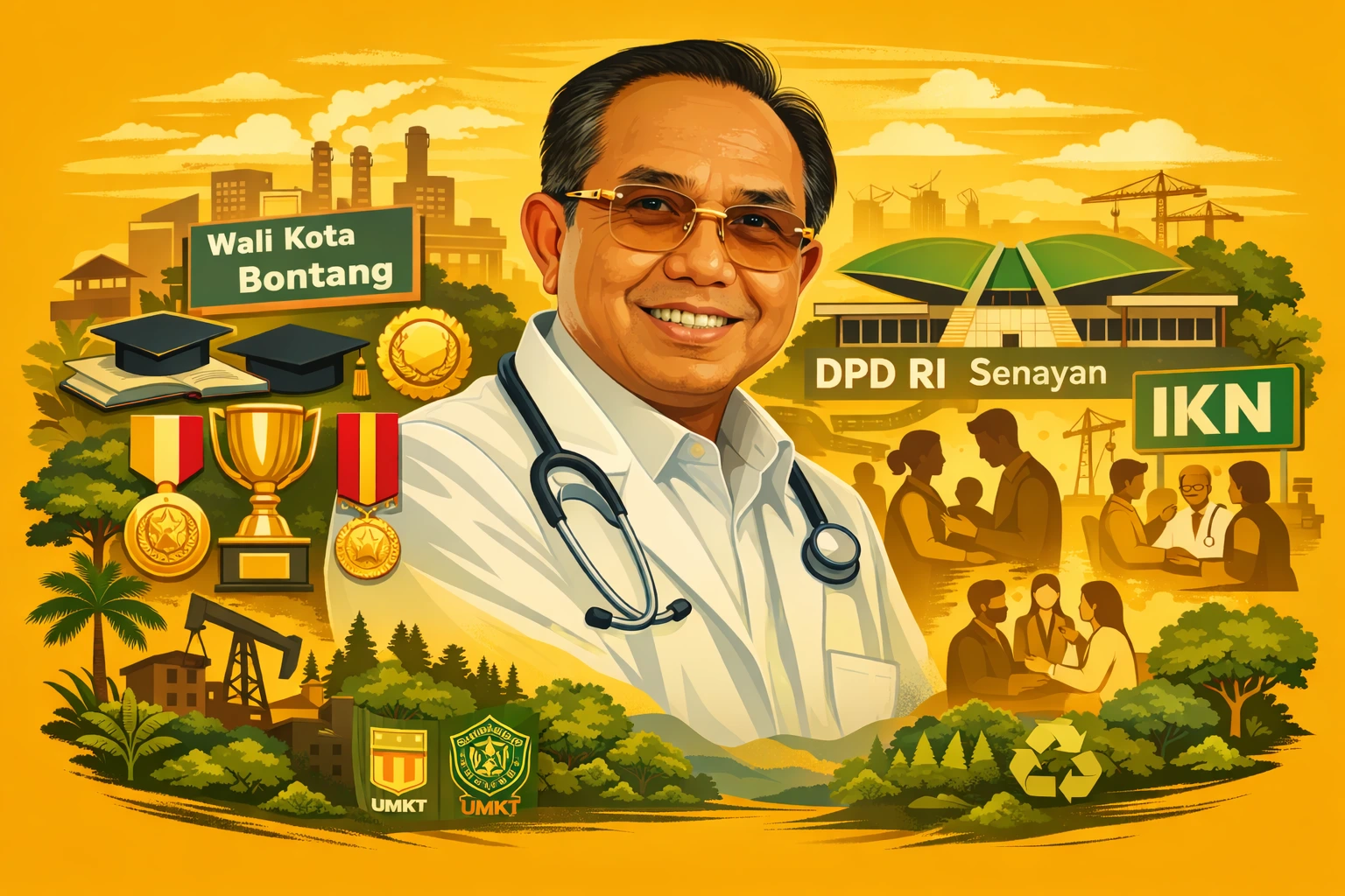 manusia senayan - Andi Sofyan Hasdam