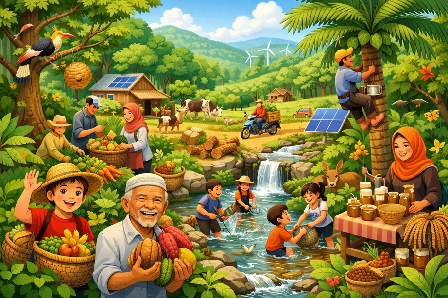 manusia senayan - Hutan Hijau