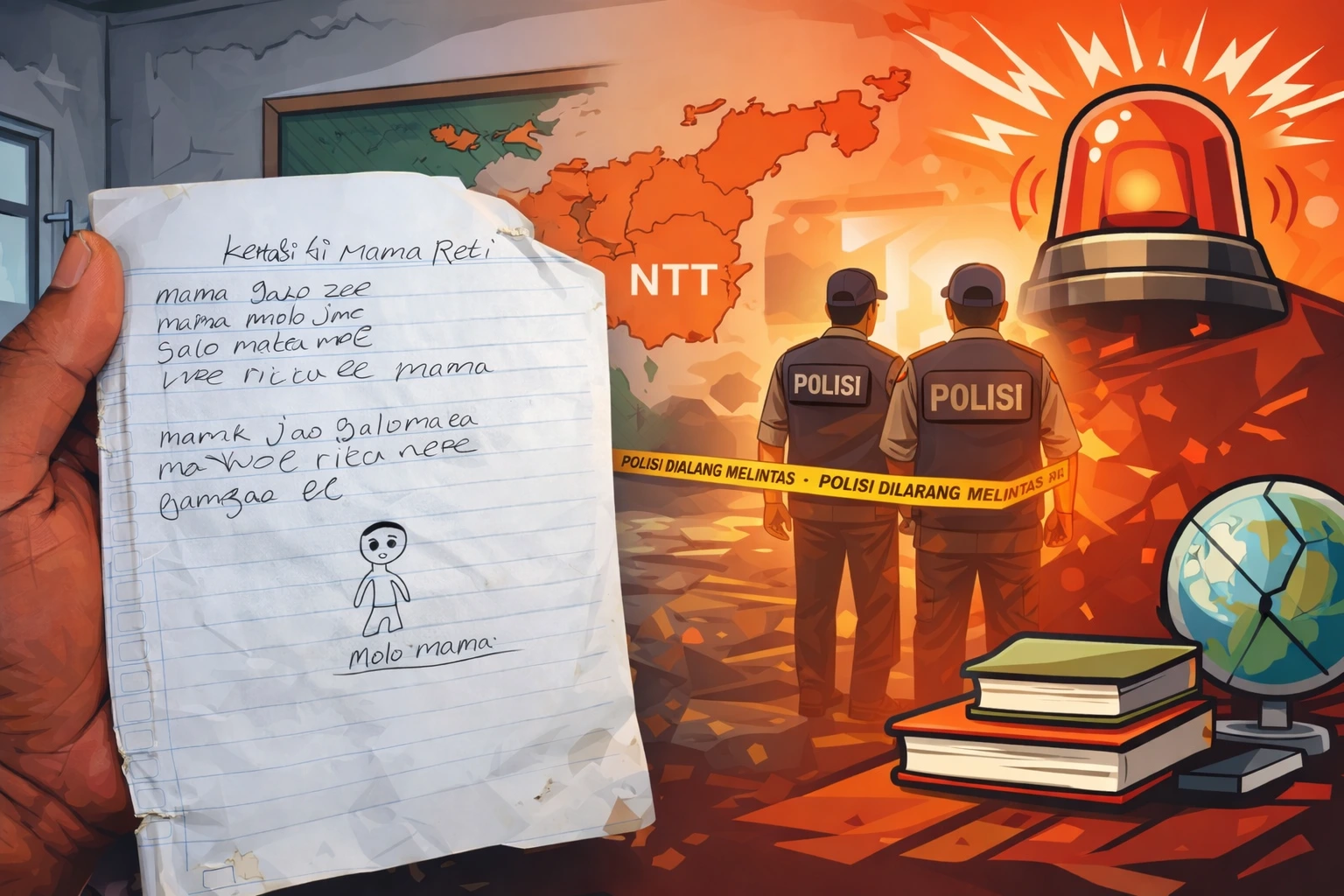 manusia senayan - siswa SD gantung diri